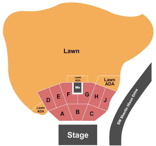 Hayden Homes Amphitheater Matt Rife Seating Chart
